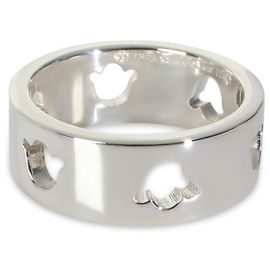 Anel de prata esterlina com recorte de tulipa Tiffany & Co. Outro