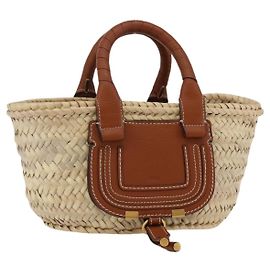 Chloé Marcie Tote RAFFIA Beige