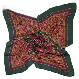 Yves Saint Laurent Foulard boho YSL vintage 80s Multicolore