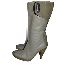 Marni botas Caqui