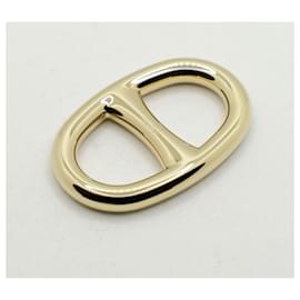 Hermès-Bague à Écharpe Chaine d'Ancre Hermès-Doré