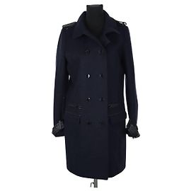 The Kooples Cappotto di lana blu Blu