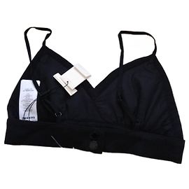 Top Sandro em pelo de pony preto Preto