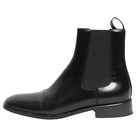 Saint Laurent Black Theo western boots - size EU 38 Black