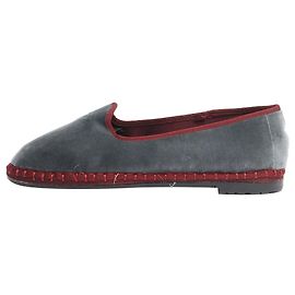 Autre Marque Flabelus Scarpe flat in velluto blu - taglia EU 38 (UK 5) Blu