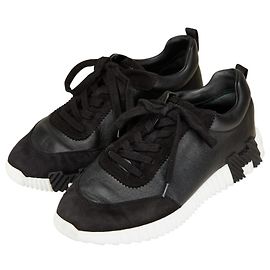 Tênis Bouncing Hermès em Preto e Branco Preto Branco