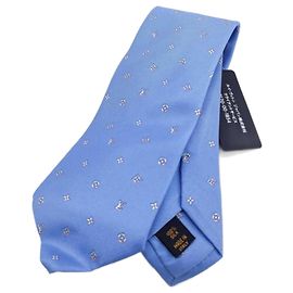 Cravatta in seta blu chiaro Louis Vuitton Blu chiaro