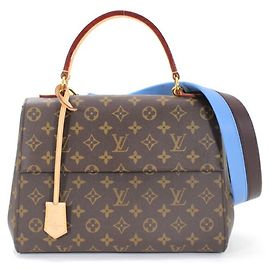 Sac à main Monogram Cluny MM de Louis Vuitton Marron
