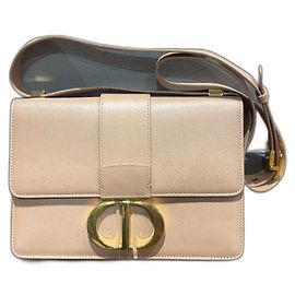 Dior 30 Montaigne Pink Leather Handbag Pink