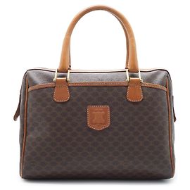 Céline Sac à main Macadam Boston Marron