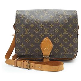 Louis Vuitton Cartouchière Monogram GM Marrone