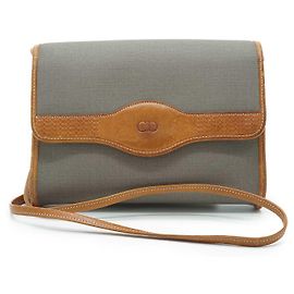 Dior Sac bandoulière CD vintage Gris