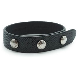 Burberry Leather Studs Bracelet Black