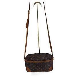 Borsa a spalla Louis Vuitton in pelle marrone 270 Marrone