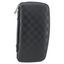 Louis Vuitton Organiser Atholl Leather Black