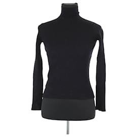 Prada Top de algodón negro Negro