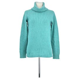 Franck Namani Pull en cachemire turquoise Turquoise