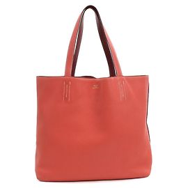 Sac Tote Double Sens 36 d'Hermès Rose