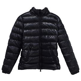 Moncler Bady Doudoune à Capuche Résistante à l'Eau en Nylon Noir Noir