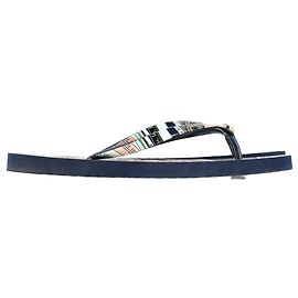 Tory Burch Printed Flip Flops in Multicolor Rubber Multiple colors