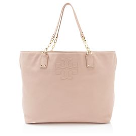 Bolsa Tote de Couro Thea da Tory Burch Rosa
