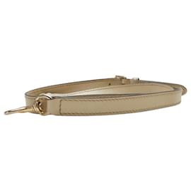 Gucci-Gucci Leather Shoulder Strap-Other,Eggshell