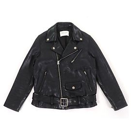 Autre Marque beautiful people Lamb Leather Jacket Black