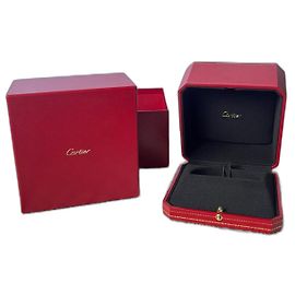 Cartier Juste un Clou Armband Rot Leder Rot