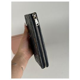 Autre Marque Vintage Miu Miu Leather wallet Black