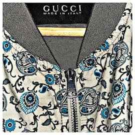 Gucci-Men Coats Outerwear-Blue
