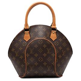 Louis Vuitton-Louis Vuitton Brown Monogram Ellipse PM-Brown
