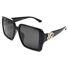 Gucci-Óculos de sol quadrados Gucci-Preto