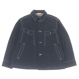 Chaqueta de algodón Moleskin de la colección Paul Smith Azul Azul marino