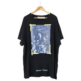 Off White Camiseta de algodão Caravaggio Seeing Things da Off-White Preto Multicor