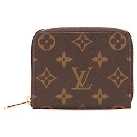 Louis Vuitton-Louis Vuitton Zippy Coin Purse Monogram Coin Purse-Brown
