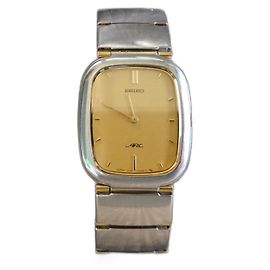 Reloj de cuarzo Seiko Arc ref. 1220-5320 Plata Dorado