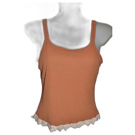 Blumarine Brown Top Size 44 Brown