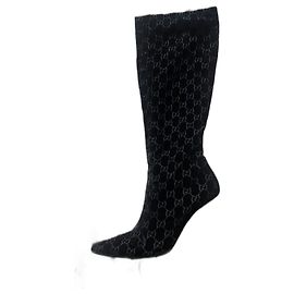 Gucci-Stiefel mit Monogramm von Tom Ford Schwarz