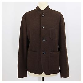 Loro Piana Dark Brown Pecora Nera Mini Spagna Jacket Dark brown