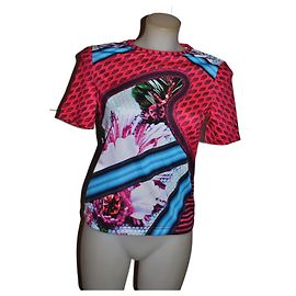 Top Mary Katrantzou adidas multicolore synthétique Multicolore