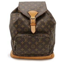 Sac à dos Montsouris GM en Monogram Louis Vuitton Marron