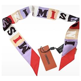 Missoni Sciarpe di Seta Multicolore