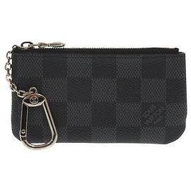 Portafoglio Damier Graphite Louis Vuitton Nero Damier ebene