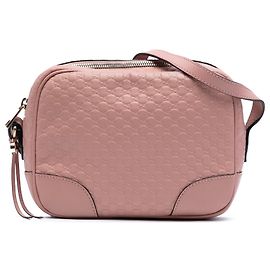 Bolsa transversal Gucci Pink Microguccissima Bree Rosa