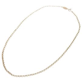 Collar de Cadena Vintage Hermès Plata
