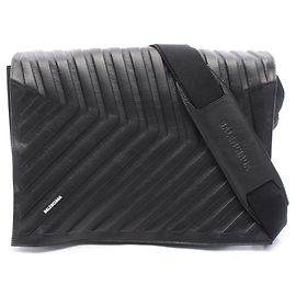 Balenciaga Car Shoulder Bag Black