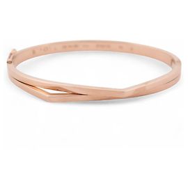 NEUF BRACELET REPOSSI ANTIFER BAF0BDPG00000 14CM EN OR ROSE 18K 18G BANGLE Doré