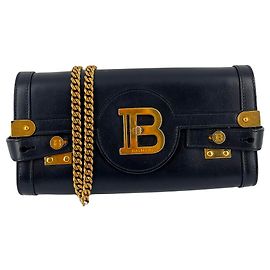 Balmain B-Buzz Pelle Nero