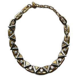COLAR LOUIS VUITTON V FOR VUITTON M02271 Gold hardware
