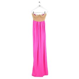 Calvin Klein Rosa Wollkleid Pink
